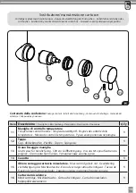 Предварительный просмотр 13 страницы Bossini L00370 Instructions For Installation, Operation And Maintenance