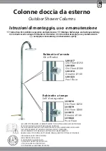 Bossini L00813 Instructions For Installation, Operation And Maintenance предпросмотр