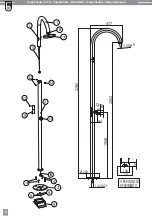 Предварительный просмотр 2 страницы Bossini L00826 Instructions For Installation, Operation And Maintenance