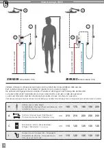 Предварительный просмотр 2 страницы Bossini M00429 Installation And Care Instructions