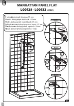 Предварительный просмотр 26 страницы Bossini MANHATTAN L00926 Installation Instructions Manual