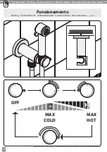 Предварительный просмотр 8 страницы Bossini Mixer Set E37 Instructions For Installation, Operation And Maintenance