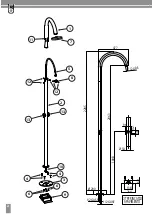 Предварительный просмотр 2 страницы Bossini OKI Floor L00818 Instructions For Installation, Operation And Maintenance