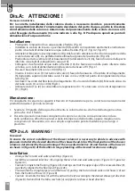 Предварительный просмотр 10 страницы Bossini OKI Floor L00818 Instructions For Installation, Operation And Maintenance