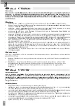 Предварительный просмотр 12 страницы Bossini OKI Floor L00818 Instructions For Installation, Operation And Maintenance