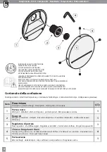 Предварительный просмотр 2 страницы Bossini OLE SQUARE E86908 Installation Instructions Manual