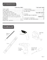 Preview for 4 page of bossino Avenger 30" Installation Manual And User'S Manual