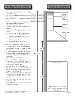 Предварительный просмотр 6 страницы bossino Avenger 30" Installation Manual And User'S Manual