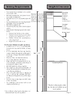 Предварительный просмотр 6 страницы bossino mockingbird pro 36" Installation Manual And User'S Manual