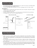 Предварительный просмотр 8 страницы bossino mockingbird pro 36" Installation Manual And User'S Manual