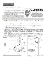 Предварительный просмотр 11 страницы bossino mockingbird pro 36" Installation Manual And User'S Manual