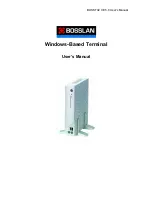 Предварительный просмотр 1 страницы Bosslan Windows-Based Terminal BOSSTX2 CE 5.0 User Manual