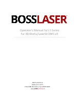 BOSSLASER LS Series Operator'S Manual предпросмотр