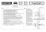 Предварительный просмотр 2 страницы BOSSTOW A0385 Fitting Instructions