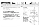 Предварительный просмотр 2 страницы BOSSTOW C0675 Fitting Instructions