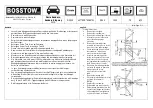 Предварительный просмотр 2 страницы BOSSTOW D0445 Fitting Instructions