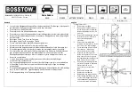 Предварительный просмотр 2 страницы BOSSTOW D0455 Quick Start Manual