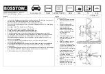 Предварительный просмотр 2 страницы BOSSTOW D0465 Quick Start Manual