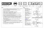 Предварительный просмотр 2 страницы BOSSTOW F1185 Quick Start Manual