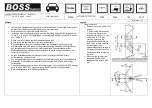 Предварительный просмотр 2 страницы BOSSTOW F1256 Quick Start Manual