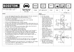 Предварительный просмотр 2 страницы BOSSTOW M1046 Quick Start Manual