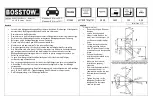 Предварительный просмотр 2 страницы BOSSTOW M1285 Quick Start Manual