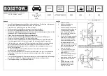 Предварительный просмотр 2 страницы BOSSTOW S0927 Quick Manual