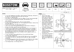 Предварительный просмотр 2 страницы BOSSTOW V0625 Instructions