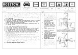 Предварительный просмотр 2 страницы BOSSTOW V0646 Quick Start Manual