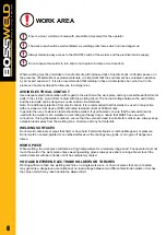 Preview for 8 page of BossWeld 200X Manual