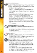 Preview for 6 page of BossWeld 660250 Manual