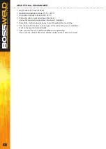 Preview for 46 page of BossWeld 660250 Manual