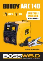 BossWeld BUDDY ARC 140 Instruction Manual предпросмотр