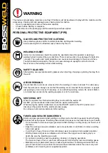 Preview for 6 page of BossWeld EVO141 Manual