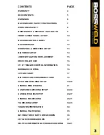 Preview for 3 page of BossWeld MST195 Manual