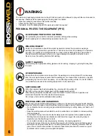 Preview for 6 page of BossWeld MST195 Manual