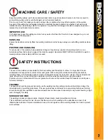 Preview for 7 page of BossWeld MST195 Manual