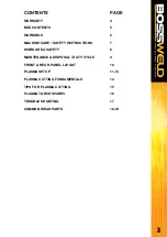 Preview for 3 page of BossWeld P40 Manual