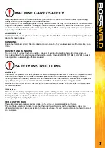 Preview for 7 page of BossWeld P40 Manual