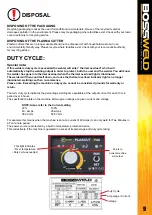 Preview for 9 page of BossWeld P40 Manual