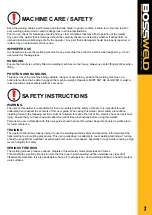 Preview for 7 page of BossWeld ST 141X Manual