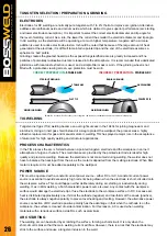 Preview for 26 page of BossWeld TS200 Manual