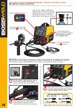 Предварительный просмотр 20 страницы BossWeld X Series Manual