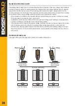 Предварительный просмотр 24 страницы BossWeld X Series Manual