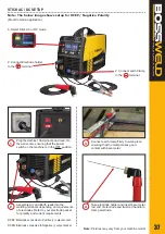 Предварительный просмотр 37 страницы BossWeld X Series Manual