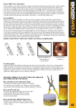 Предварительный просмотр 43 страницы BossWeld X Series Manual