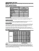 Preview for 4 page of Bostitch 651 SERIES Operation And Maintenance Manual