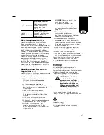 Preview for 49 page of Bostitch BF33 Operating Instructions Manual