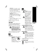 Preview for 201 page of Bostitch BF33 Operating Instructions Manual