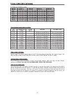 Preview for 4 page of Bostitch BT125 Operation And Maintenance Manual